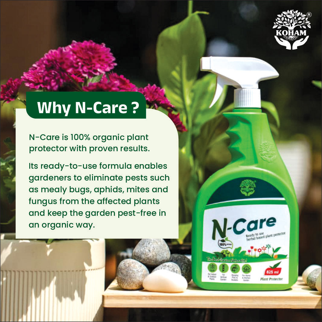 Koham N Care | Plant Protector | Ready To Use | 825 ML Liquid
