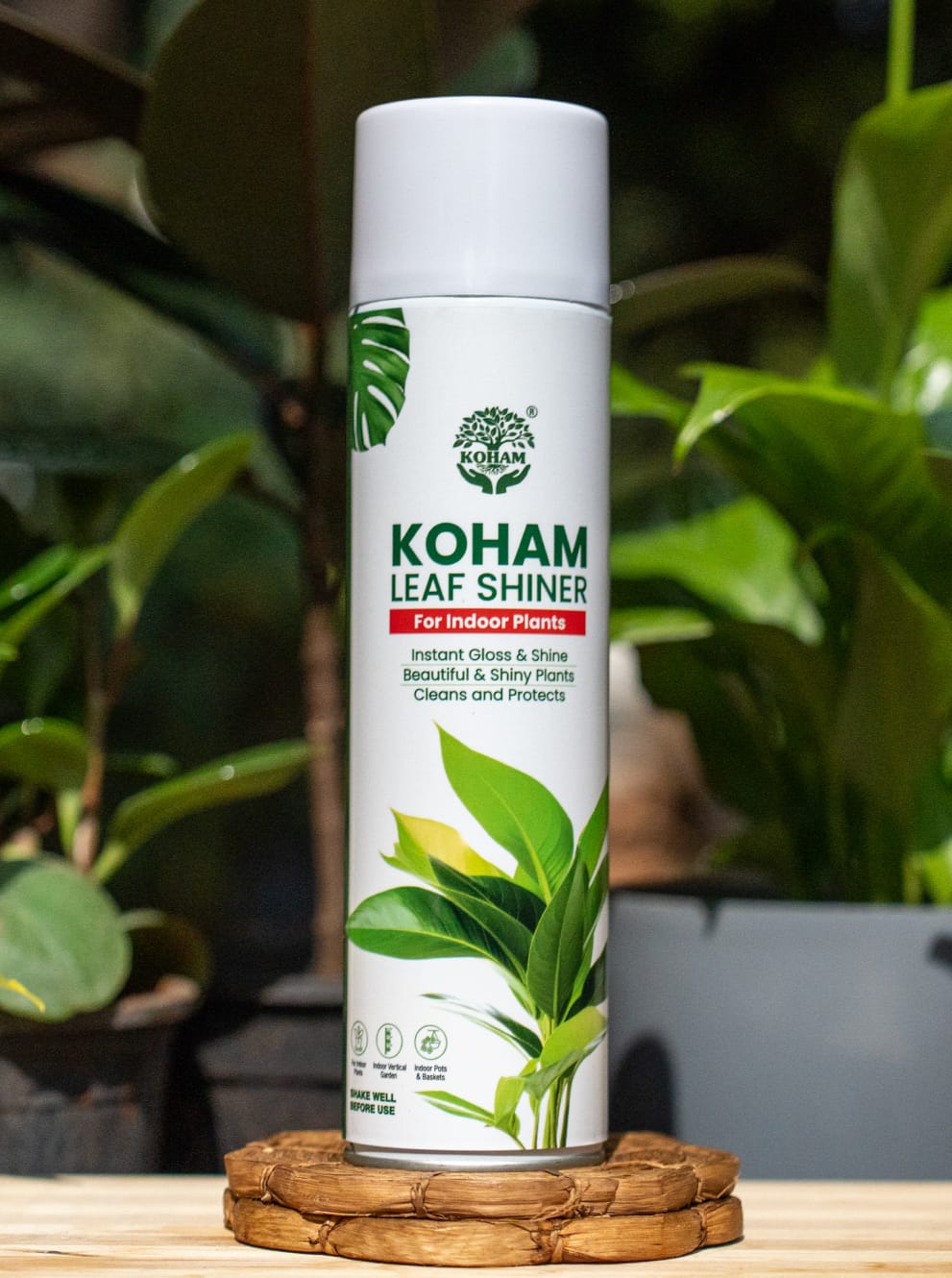 Koham Leaf Shiner | 600ml | Pack of 12 | Ready To Use