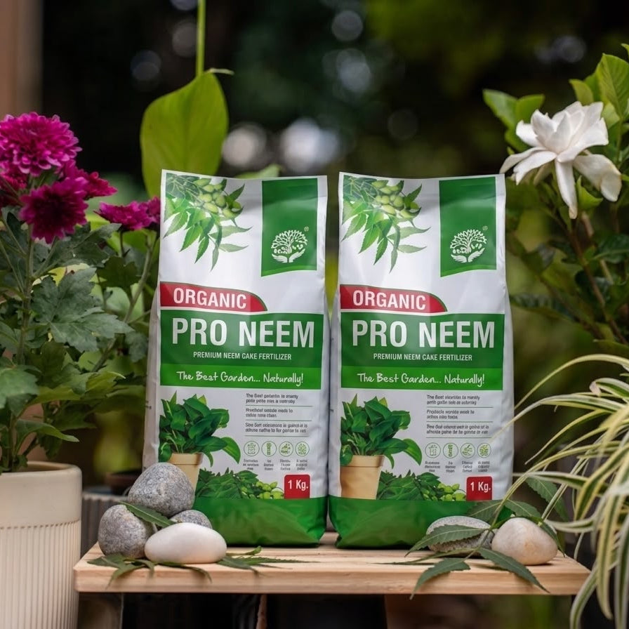 Koham Pro Neem | Indoor and Outdoor Plants | Growth | Pest Protection | 2 KG (1 KG X 2)